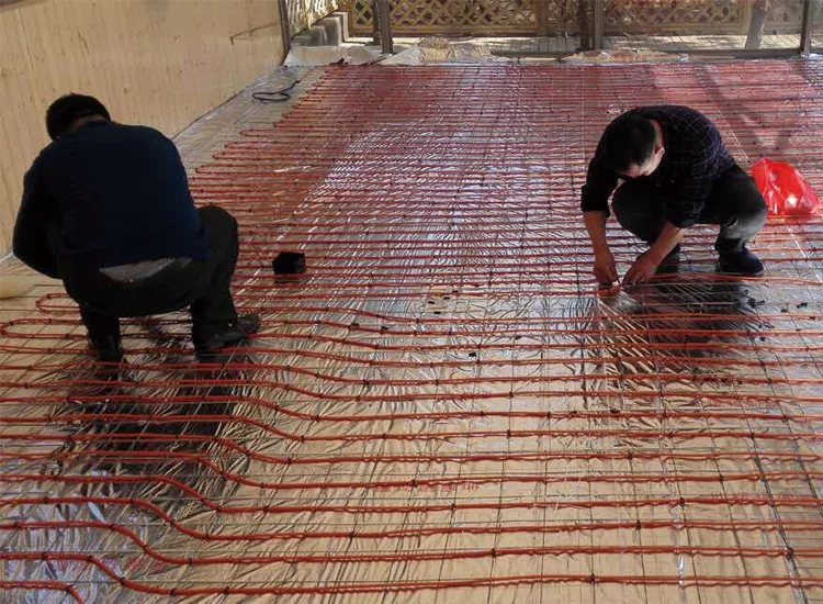 Pvc Electric Flexible Heating Element Underfloor Heating Cable For Pipe