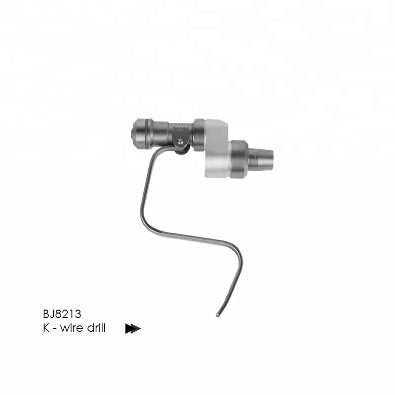 Phụ kiện khoan K-wire BJ8213 dành cho hệ thống dụng cụ điện ngoại khoa xương nhỏ Bojin BJ8200