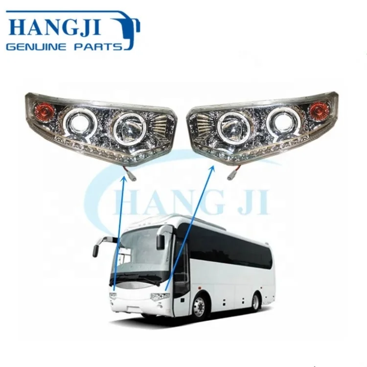 2016 Model Bonluck Bus Body Spare Parts Led Combination Headlights Accessories