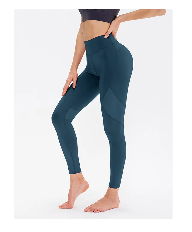 Mesh Fitness Leggings Breathable 