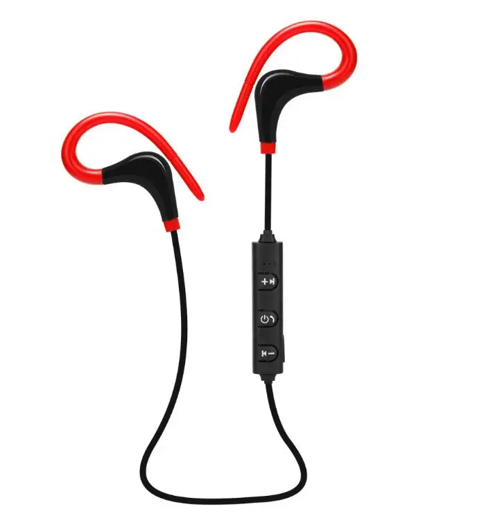 Factory WholesaleHorns Sweatproof Wireless Bluetooths Earphones Headphones Sport Headset Gym with Ear Hook for Samsung