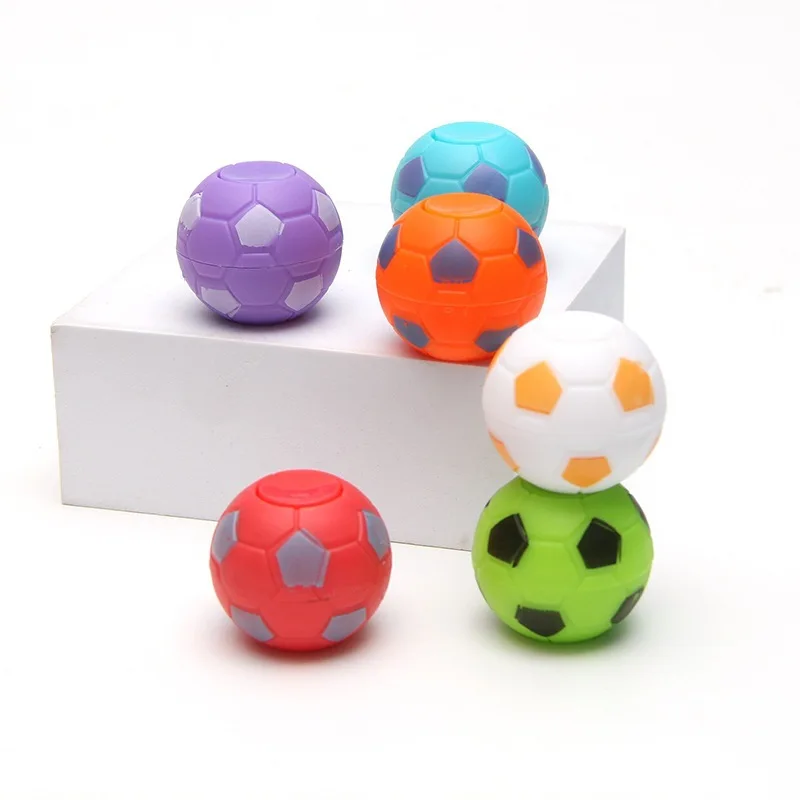 Fun New Style Plastic Fidget Toy 2022 World Cup Mini Soccer Finger Hand 