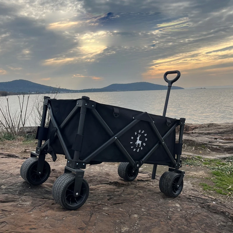 Carro De Mano Multiusos,Carro Plegable Para Acampar Al Aire Libre,Con ...