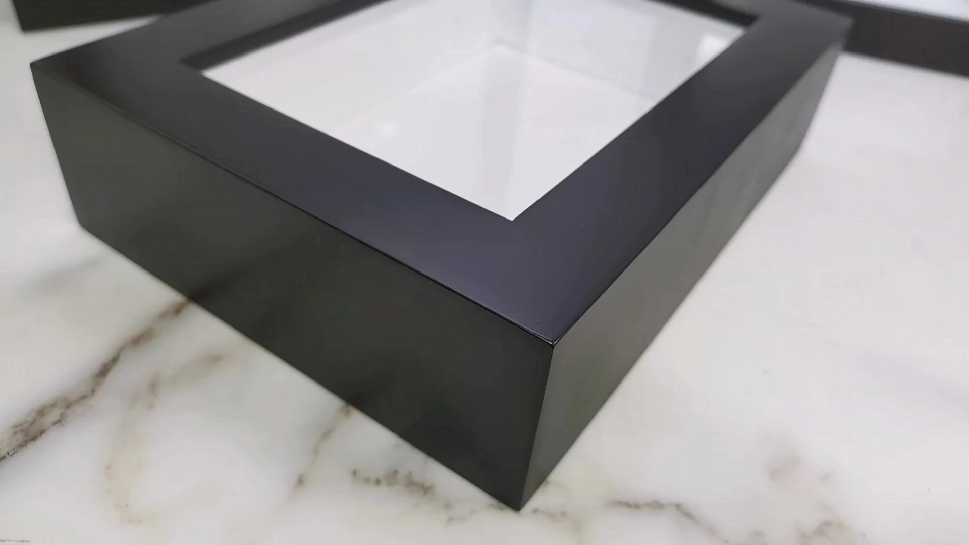 High Quality Custom Size 8"10"12" Mdf Wood Glass Display Shadow Box