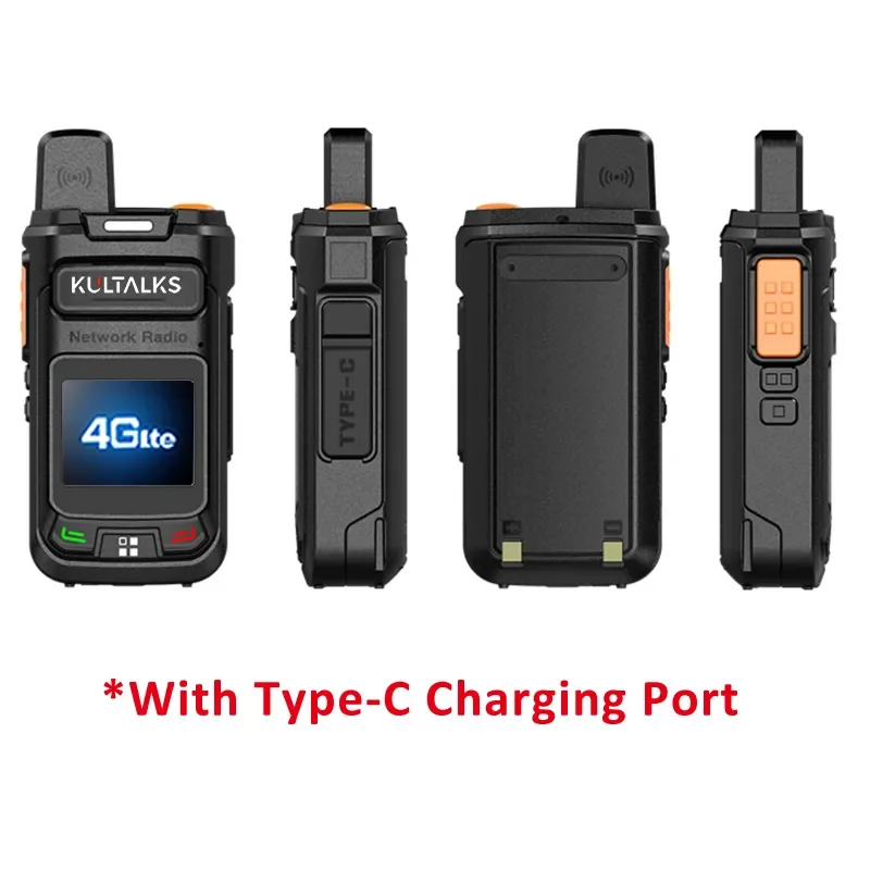 Kultalks KP-805 Long Range Type-C Talkie-Walkie 50 Km 50km Two Way Radio 200 Miles Walkie Talkie Long Range 100km 200km S006
