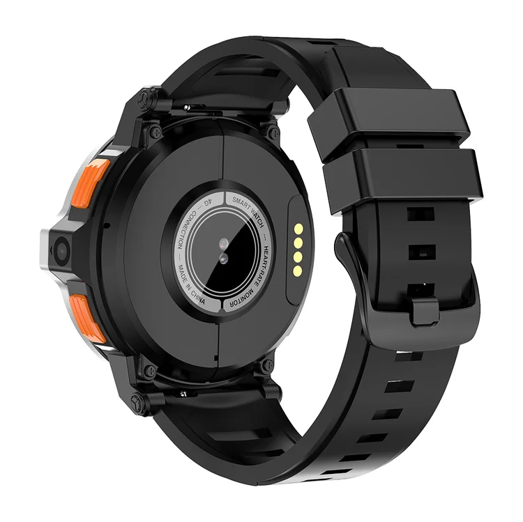 4g Sim Card Android Mobile Call Phone Smart Watch S9 S8 Gps Wifi Dual Video Camera Men Pg999 Round Smartwatch