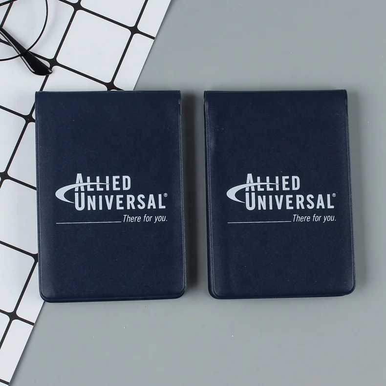 2024 Pocket Size  PVC Small Notebook With Custom Logo