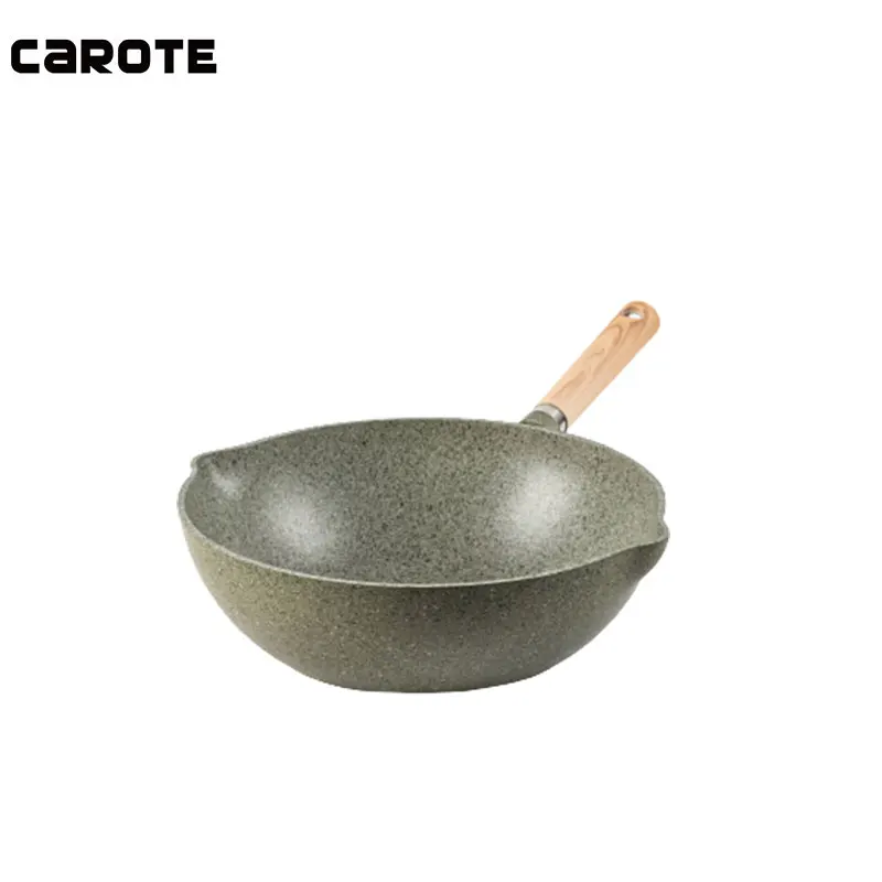 carote 28cm die casting aluminum frying