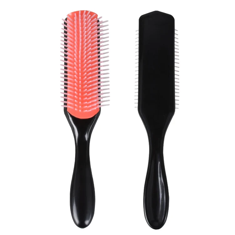 China manufacturers wholesale luxury strong bristles 9 rows private label denman brush