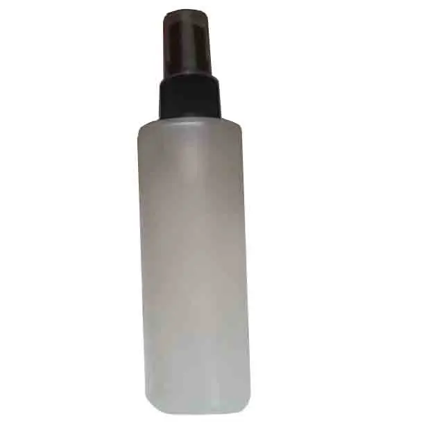 Good Quality 85ml Round Empty Frosted Glass Perfume Bottle with White Pump Sprayer