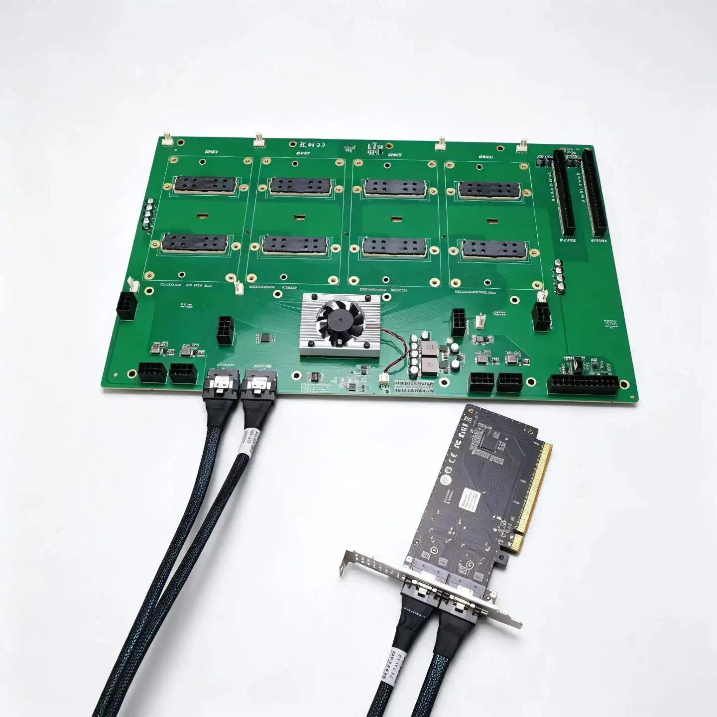 4-card SXM2-NVLINK Server Graphics Card Motherboard Full Speed