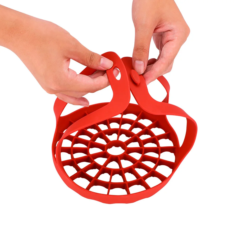 silicone steamer trivet