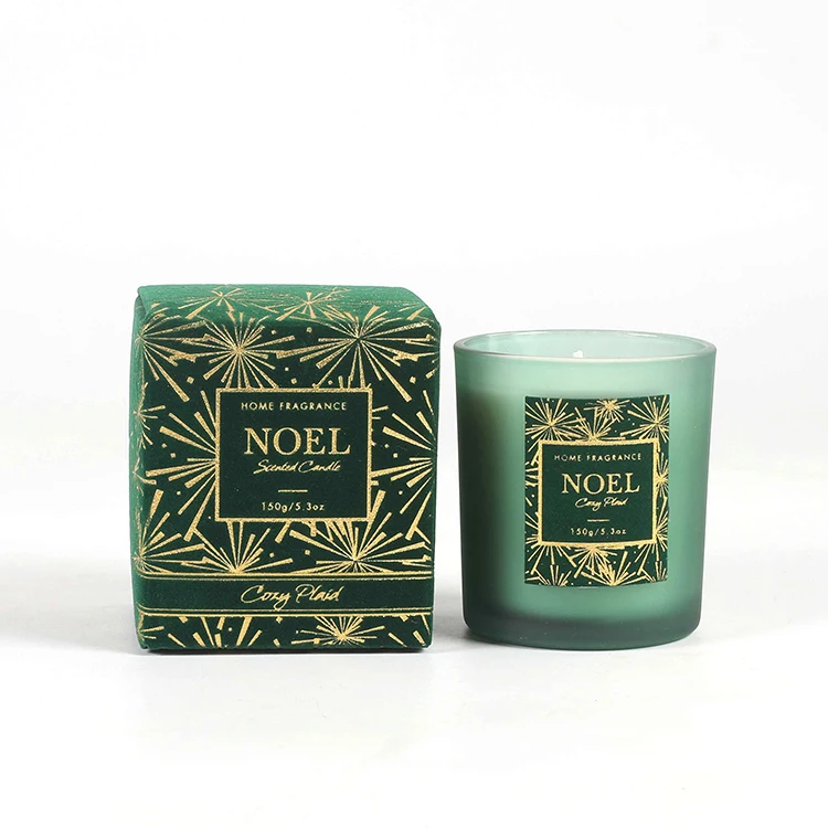 Профессиональное производство высококачественных Стеклянных рождественских ароматизированных свечей M & sense