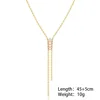 Collana con parola Y in oro