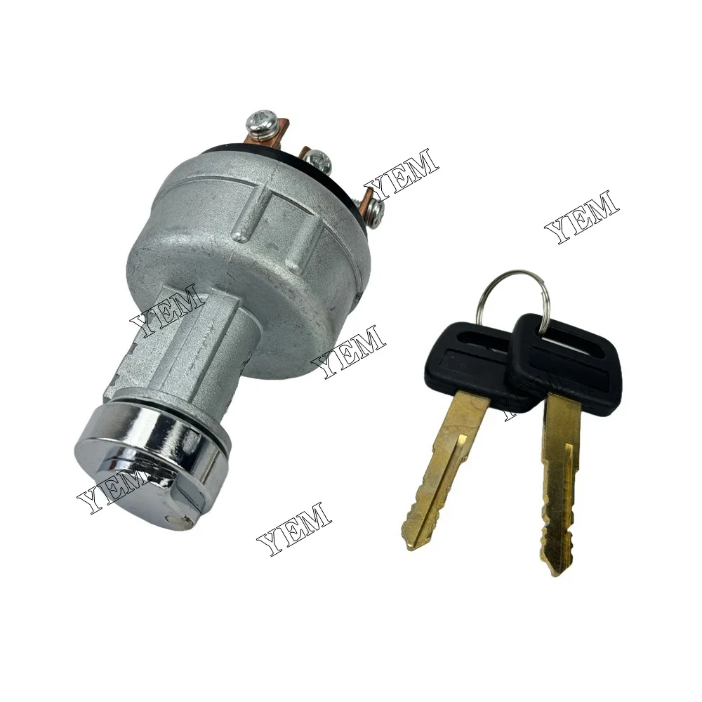 Ignition Switch Key 20S-06-31130 Fit for Komatsu 4D88E-5 Engine 2