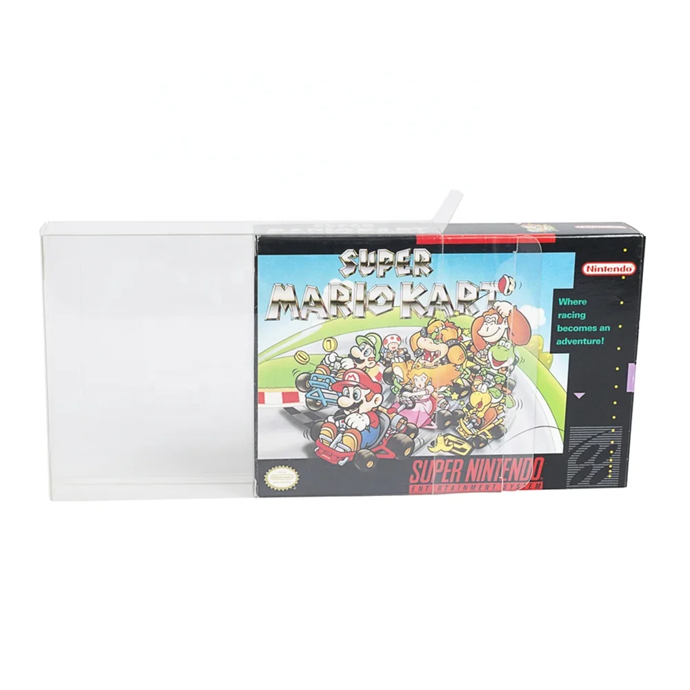 Transparent Hard PET Box Card Video Game Protector