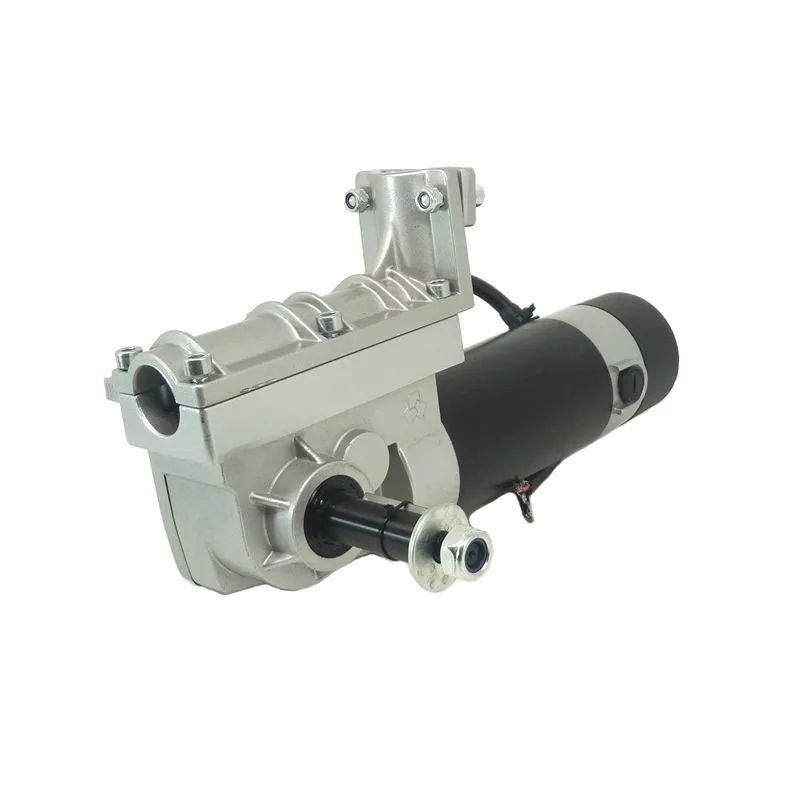 High Torque 24V DC Geared Electric Motor for Wheelchair 12V Dc 300W Power Permanent Magnet Construction Used Brush Commutation