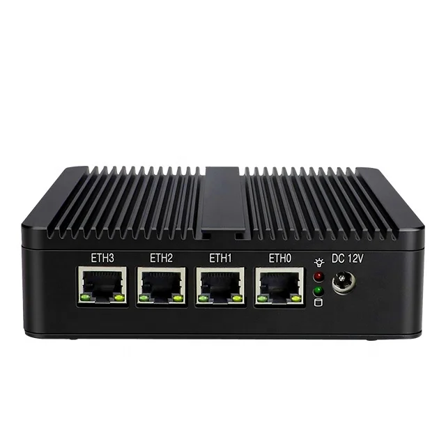 Wholesale pfsense firewall J4125  New Innovations Cele-ron Quad core WIFI firewall computer DDR4 for office