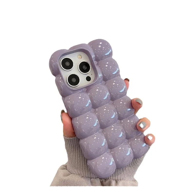 Bubble Wrap Phone Case Cute and Protective for Iphone