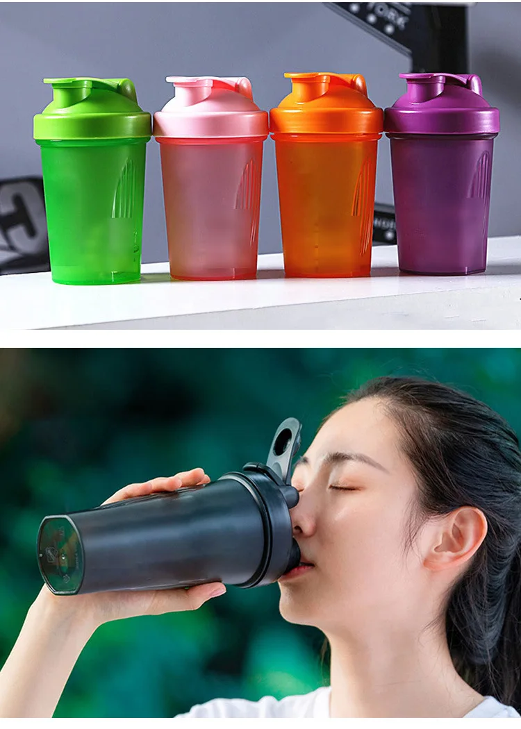 Wholesale Custom Logo Fitness Plastic Gym Blender Shaker