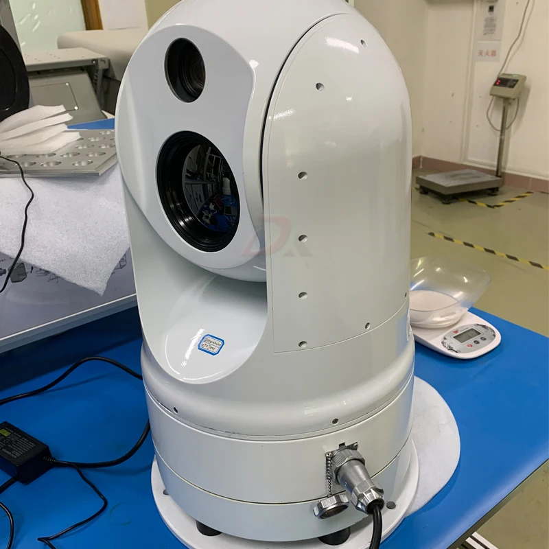 Vehicle Boat Mounted 2 Axis Gyro Stabilized Dome Infrared Thermal