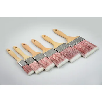 Direct Factory Price Paint Brush With Wooden Handle Painting Brushes
