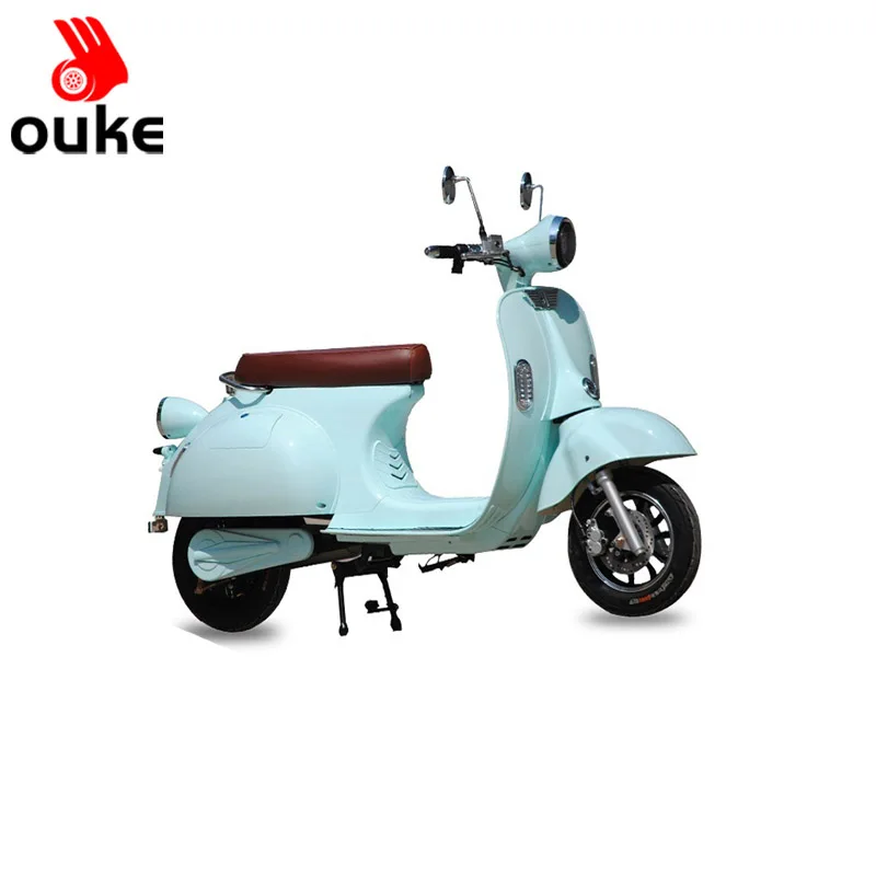 Retro Electric Scooter Style with Double Removable Battery 1500w
