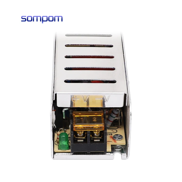 SOMPOM 230VAC to 24VDC Power Supply 75W Slim Switching Power Supply 24V for Led Light With CE RoHS ISO9001 FCC