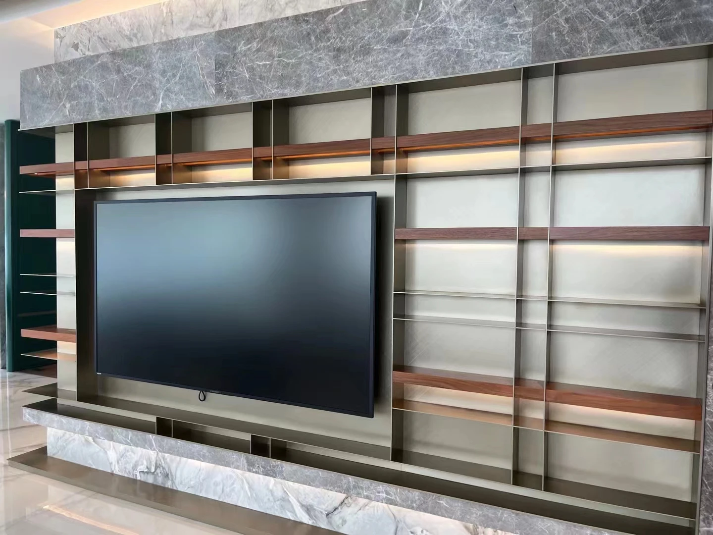 Living room decorative strips