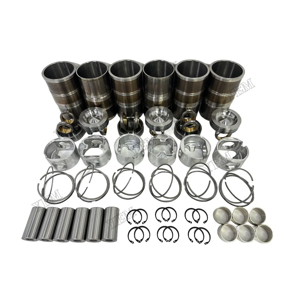 Cylinder Liner Kit Fit for Caterpillar C-9 Engine 4