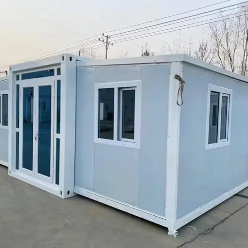 10ft 20ft Expandable Steel Container Prefab Floating Boat Houseboat for Hotel Water Detachable Flat Pack Wooden Office Container