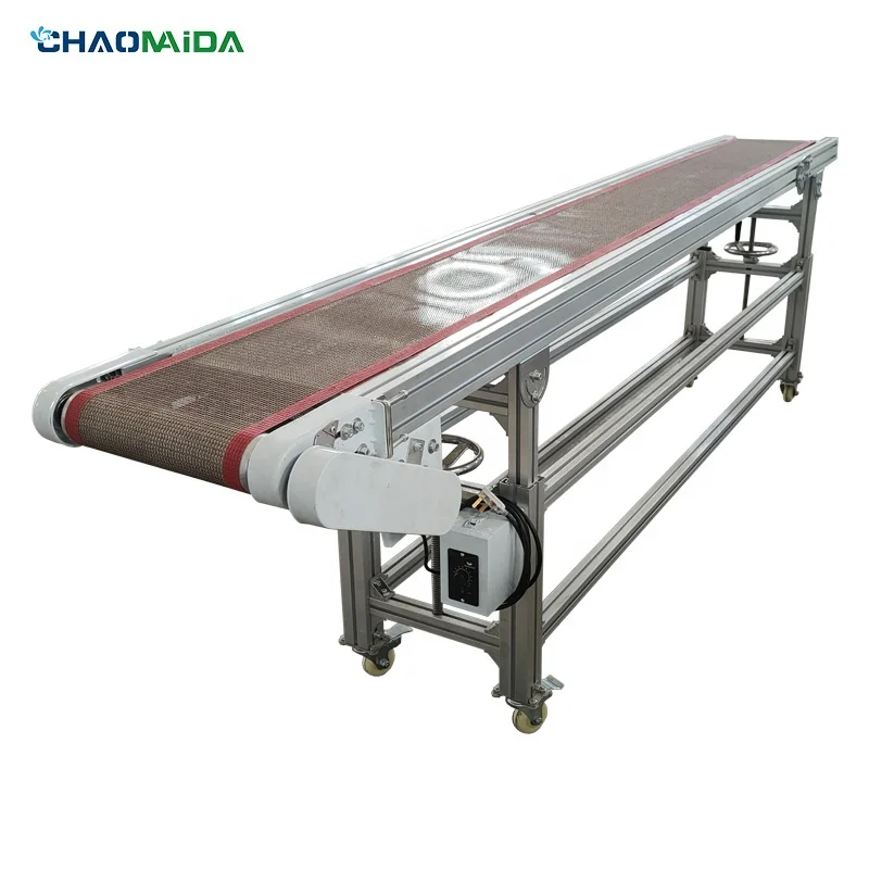 White Stainless Steel Wire Mesh Conveyor Belt Durable Versatile