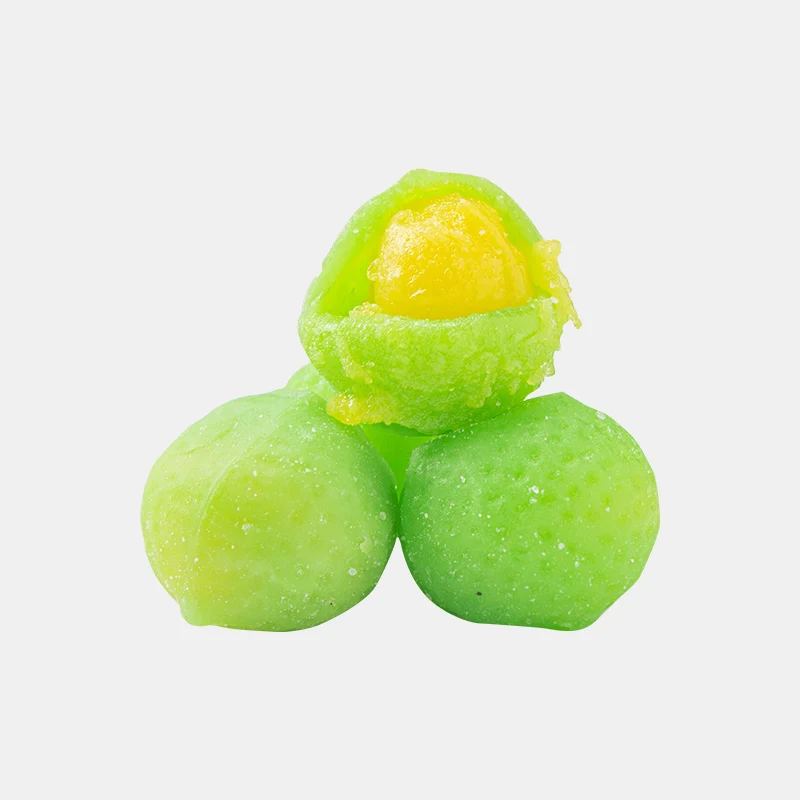 product wholesale mango gummy candy soft bonbons candy sweet halal mexican import edible gummies chinese peeling candy with bulk sweets914-6