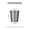 ถ้วยรับผงอลูมิเนียมอัลลอยด์ - สีเทาเงิน - 58มม