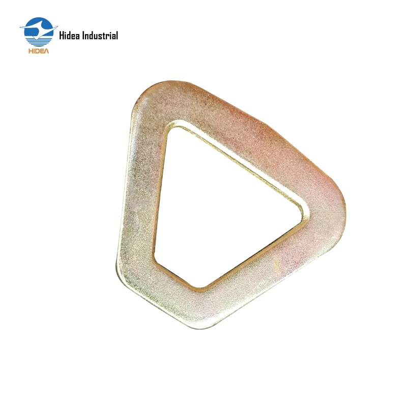 HIDEA Steel Flat Delta Ring Heavy Duty BS 5000kg Zinc Plated 2