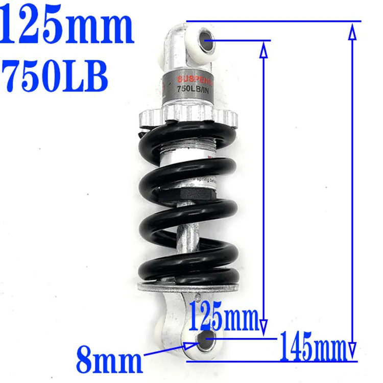 47cc 49CC用 100MM〜200MM リアサスペンションショック Absorber