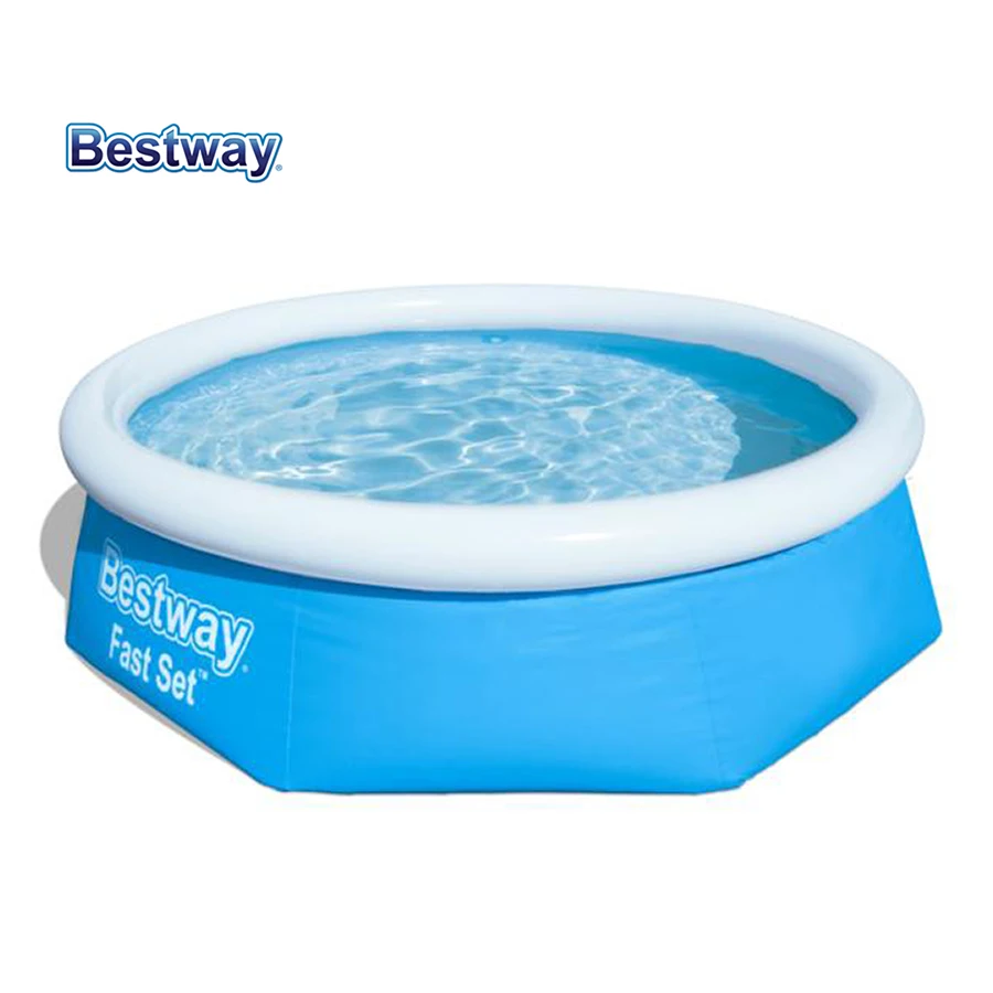 For Bestway 57265 Fast Set PVC Inflatable Pool Above Ground Swimming and Paddling Pool for Children and Newborns