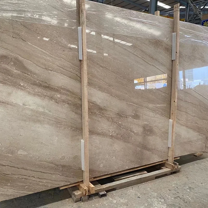 product polished natural cupertino beige marble tiles for interior wall  floor decor italy dino beige marble slab-0