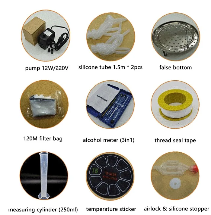 
 5SD 60L домашний дистиллятор для производства алкоголя moonshine, домашний дистиллятор  