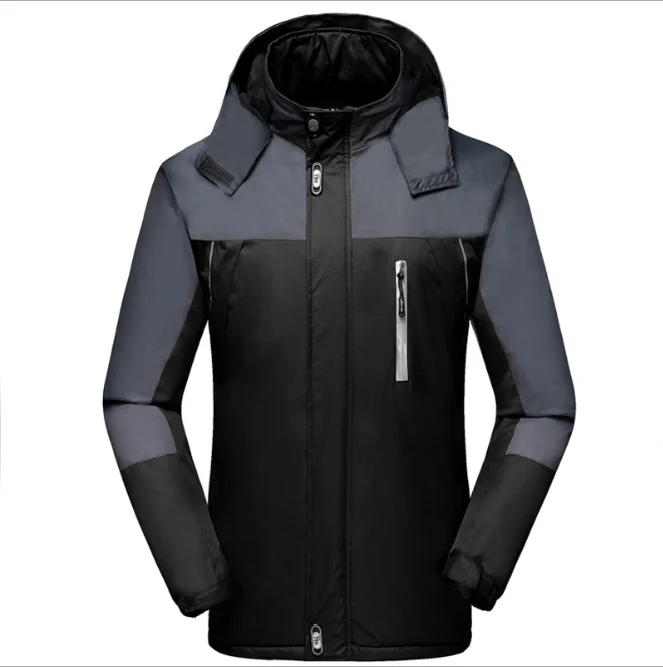 AI-MICH Custom Print Waterproof Winter Jacket with Velvet for Employee Staff Uniform