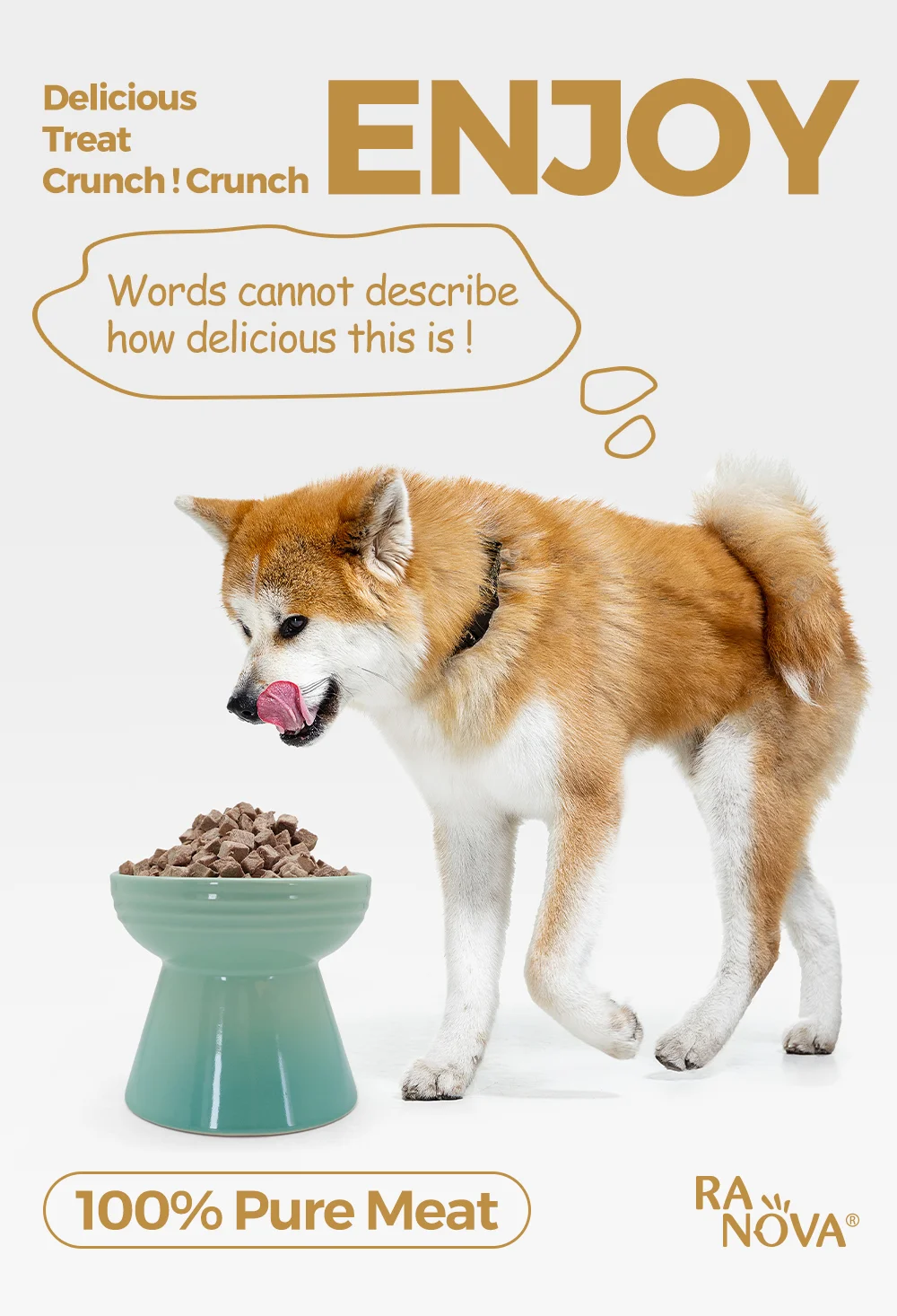 よりも Ranvoa高タンパク質凍結乾燥ラムペットスナックoemペットスナックoemバルクアダルトペットトリート用 Buy Pet