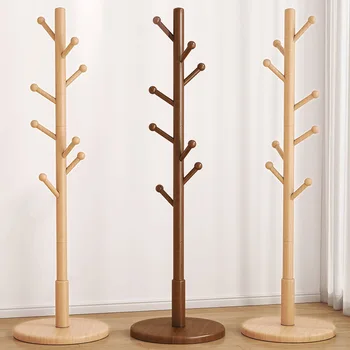 High Quality Wall Mounted Natural Tree Branch Solid Clothes Rack Decorative Wall Mounted Coat Racks Wood Stand Clothing Rack