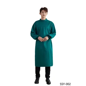 Hospital Work Uniform Medical Scrub Suit Long Sleeved Surgical Clothing for Doctor