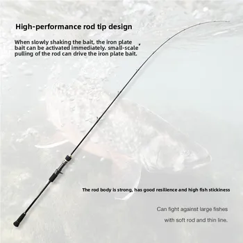 Carbon Solid Soft Action Fishing Rod-1.68m-1.96m Sizes for Asian Boat Sea Fishing Gear – Soft Lure – view 4