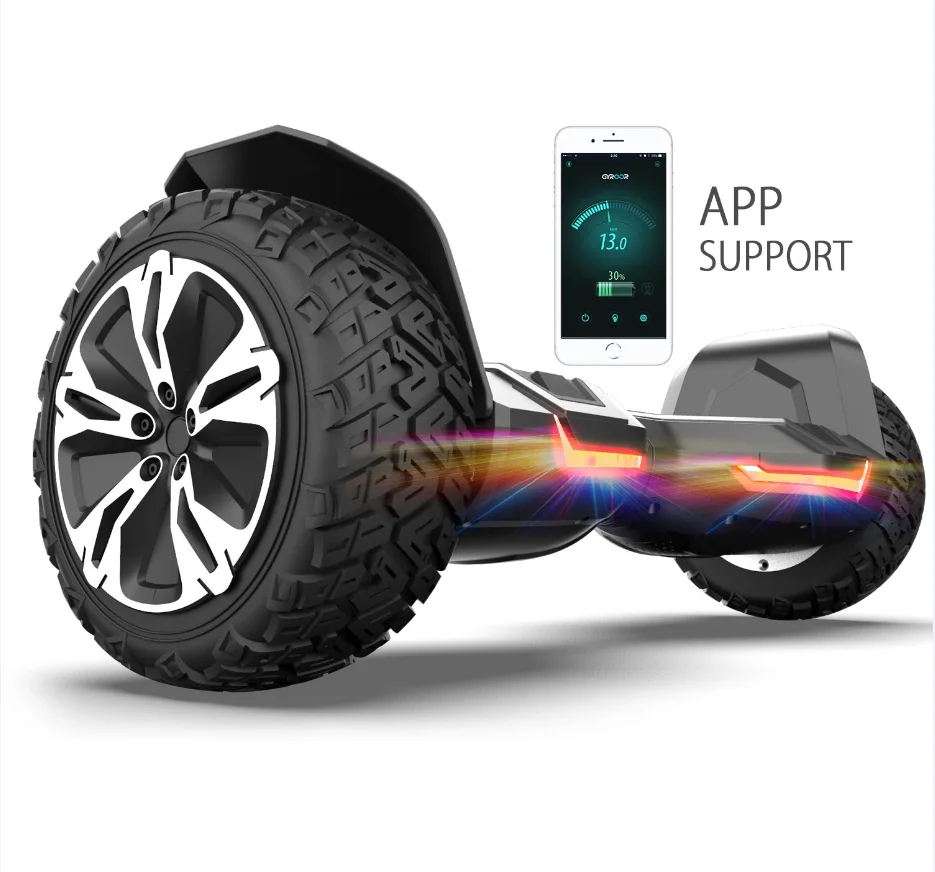 Europe Warehouse Gyroor G2 Warrior 700W Blue tooth Led Light Electric Scooters Hoverboard
