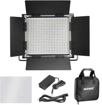 Neewer Professional Metal BiColor LED Video Light for Studio, YouTube, Product Photography, Video Shooting, Durable Metal product image