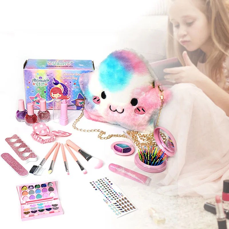 Bs Toy Other Pretend Play School Toy Beauty Brushes Blusher Lipstick