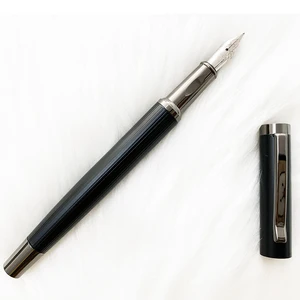 Hot Selling Luxury Business Gift Promotion Metal Fountain Pen with Custom logo Calligraphy Office Supplies Metal  Fountain Pen