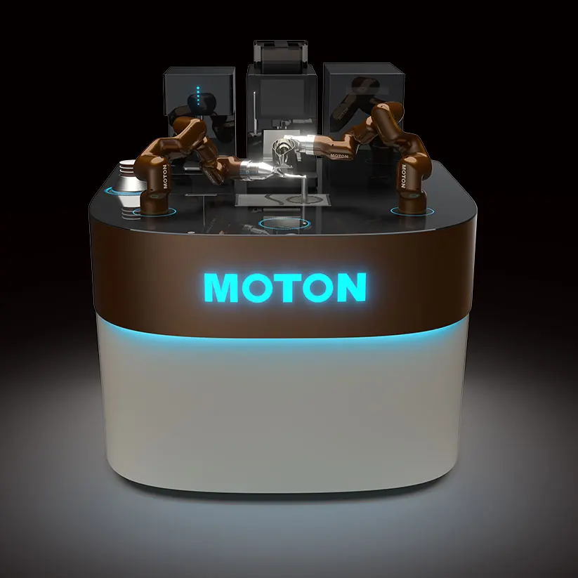 Two Arm Latte Art Robot Barista Machine - Iced Coffee Vending