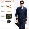 Dark Blue coat+4 accessories